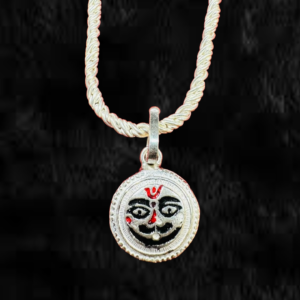 Salasar Balaji Silver Pendant Size 1 NO. - Image 1