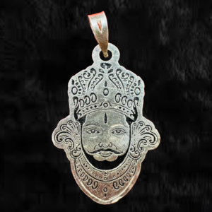 Silver Real Cutting Shyam JI Pendant - Image 2