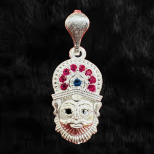 Real Small Idol Face Shyam Ji Silver ( 92.5) Pendant - Image 2