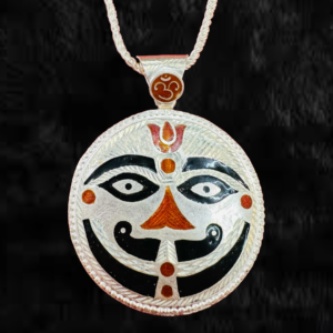 Salasar Balaji Silver Pendant Size 5 NO. - Image 1