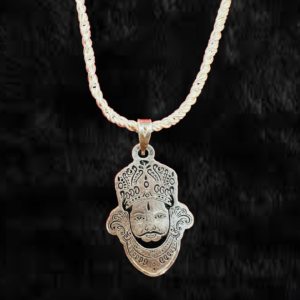 Silver Real Cutting Shyam JI Pendant - Image 1