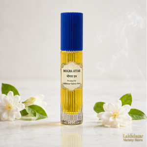 Mogra KhatuShyam Attar – Premium Floral Fragrance for Pooja & Personal Use".(30ml/60ml)