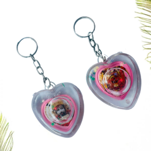 Shyam Ji or Salasar Ji Water Keychain (Pink) - Image 1