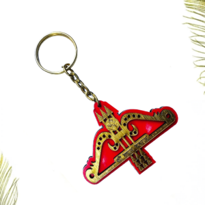 Tinbaan Wooden Shyam Ji Keychain - Image 1