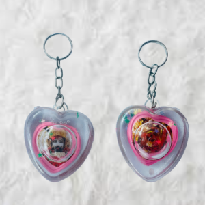 Shyam Ji or Salasar Ji Water Keychain (Pink) - Image 3