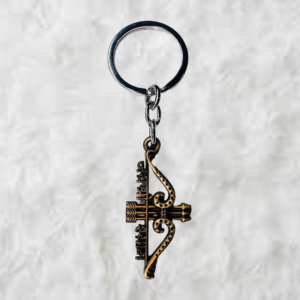 Tinbaan Metal Jai Shree Shyam Keychain - Image 2