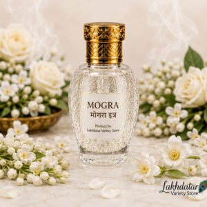 🦚 Khatushyam Ji Mogra Premium Attar – 12ML | Roll-On Fragrance | 🌸 Pooja & Personal Use | ✨ Long-Lasting Divine Aroma