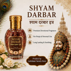 🦚 Khatushyam Ji Shyam Darbar Premium Attar – 12ML | Roll-On Fragrance | 🌸 Pooja & Personal Use | ✨ Long-Lasting Divine Aroma - Image 3