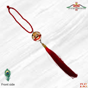 Khatu Shyam Ji Eviel Eye Round shape Hanging Latkan - Image 1
