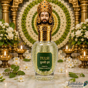 🦚 Khatushyam Ji Tulshi Premium Attar – 12ML | Roll-On Fragrance | 🌸 Pooja & Personal Use | ✨ Long-Lasting Divine Aroma - Image 4