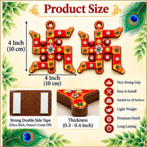 Shubh Labh Free Morpankh Wall Hanging – Baba Shyam Special ❤️🙏 - Image 4